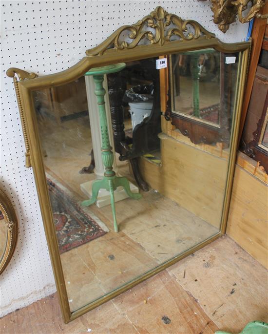 Overmantel mirror(-)